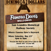 May 23rd & 27th Dine & Donate!