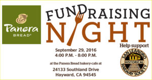 9/29/16 Panera Bread Fundraiser